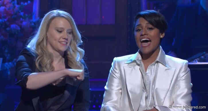 Ariana DeBose Sings 'West Side Story' Songs with Kate McKinnon During 'Saturday Night Live' Monologue - Watch!