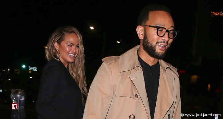 Chrissy Teigen & John Legend Step Out for Date Night in L.A.
