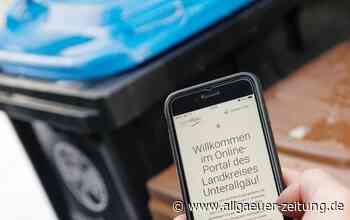Müll: Landkreis Unterallgäu regelt jetzt alles über Online-Portal - Allgäuer Zeitung