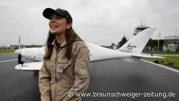 Junge Pilotin Zara Rutherford kämpft gegen schlechte Sicht
