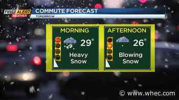 Red Alert tonight &amp; Monday for heavy snow