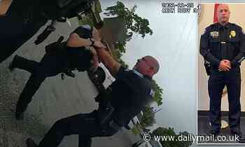 Florida cop seen on video grabbing fellow police officer by the throat: officer placed on leave