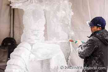 Harbor Point Ice Festival Is Back - CBS Baltimore