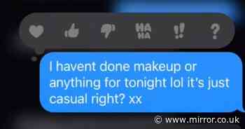 'My boyfriend said I had to wear makeup to make a good impression on his pals'
