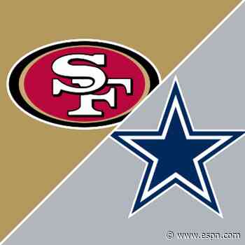 Follow live: Cowboys, 49ers renew playoff rivalry