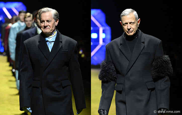 Watch Jeff Goldblum and Kyle MacLachlan walk in Prada’s Milan Fashion Week show