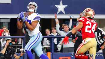 Dak Prescott drops pretty pass into the arms of Dallas Cowboys receiver Amari Cooper