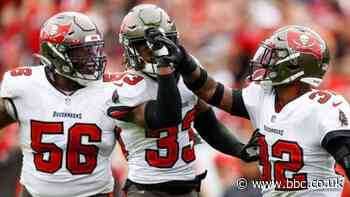NFL play-offs: Champions Tampa Bay Buccaneers cruise past Philadelphia Eagles