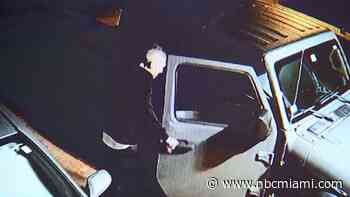 Car Thief Caught On Camera in NE Miami-Dade