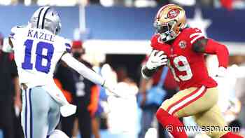 San Francisco 49ers extend lead on Dallas Cowboys with spectacular Deebo Samuel TD