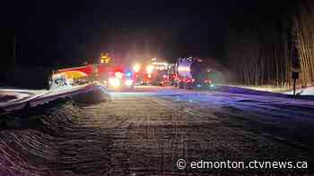 2 taken to hospital after semi-truck crash near Tofield, Alta. - CTV News Edmonton