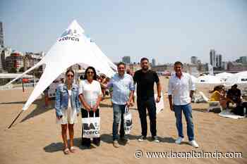 Ciudad de Buenos Aires inauguró una playa pública en Mar del Plata - La Capital de Mar del Plata