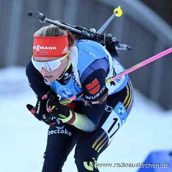 Biathletin Hildebrand in Verfolgung in Ruhpolding 20. - radioeuskirchen.de