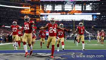 49ers channel playoff 'legends' in wild rivalry win