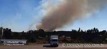 Corpo de Bombeiros combate incêndio em Soledade - clicespumoso.com.br