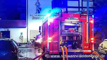 Hotelbrand in Waldachtal - Vier-Sterne-Haus Albblick will in zwei Wochen wieder öffnen - Schwarzwälder Bote