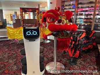 The Chinese Buffet in Bolton employs a robot to serve customers - a first in Bolton