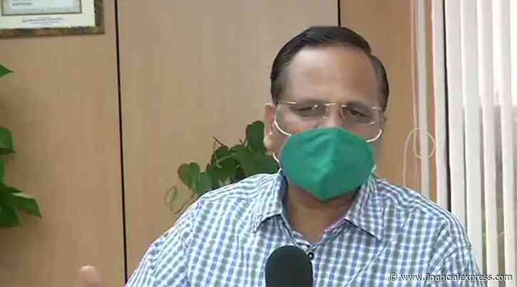 Delhi’s daily COVID-19 cases likely to go down by 4,000-5,000 today, says Satyendar Jain