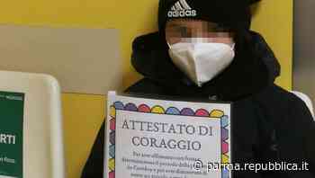 Covid, a Parma attestato di coraggio per i bambini all'open day vaccinale - La Repubblica