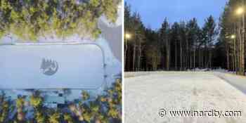 Former Ottawa Senators Player Chris Neil Opened Ottawa's Newest Skating Trail & Ice Rink - Narcity Canada