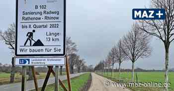 Der Radweg an der B 102 zwischen Rathenow und Hohennauen wird erneuert – Karsten Ziehm erklärt warum - maz-online.de