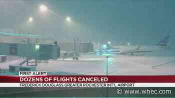 Rochester Airport cancels dozens of flights