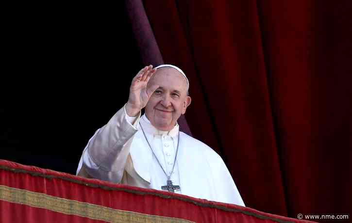 Pope Francis leaves the Vatican to visit local record shop