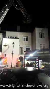 Firefighters put out blaze at historic Brighton property - Brighton and Hove News