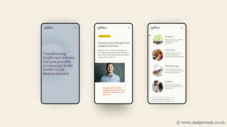 Healthcare start-up Galileo’s identity based on expertise not “friendly clichés”