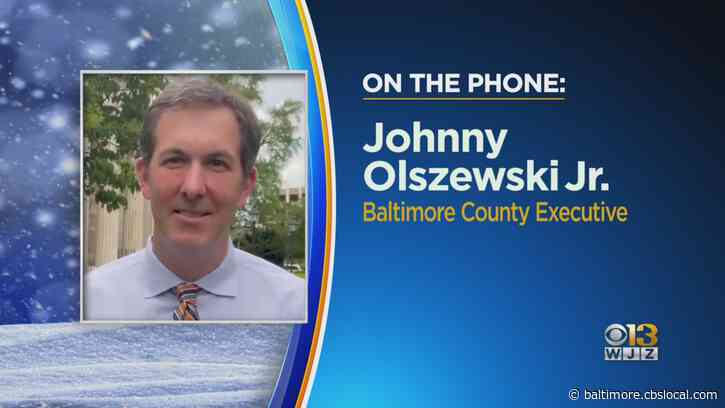 Olszewski: Baltimore County Roads Clear, But ‘We Still Urge Caution’