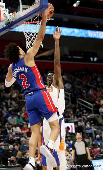 Why Cade Cunningham's game for Pistons ended early: 'Had my people right behind the bench'