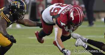 Calgary Stampeders re-sign receiver Colton Hunchak - Global News