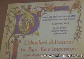 All’Unitre: “I Marchesi di Ponzone tra Papi, Re e Imperatori” - L'Ancora