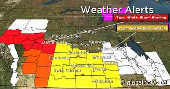 Winter storm watch issued in Saskatchewan, blizzard-like conditions possible