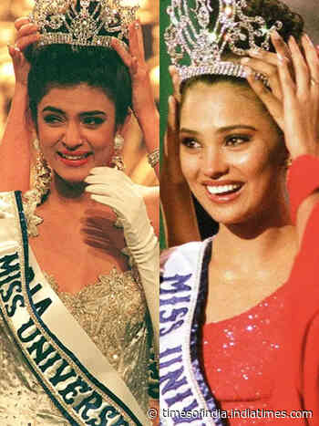 What beauty queens wore while being crowned