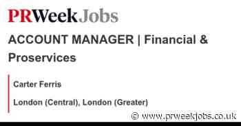 Carter Ferris: ACCOUNT MANAGER | Financial & Proservices