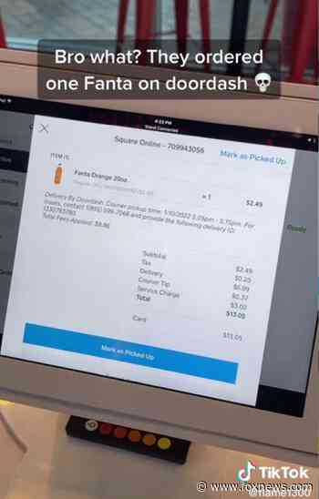 DoorDash customer pays $13 for a Fanta bottle order: 'Cost of convenience'