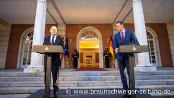 Scholz in Spanien: Erwarten von Moskau Deeskalation