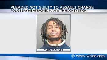 Rochester man accused of attacking man with hockey stick pleads not guilty to assault
