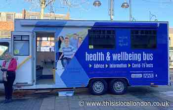 The Bexley Health and Wellbeing bus comes to town - Olia Caushllari, Townley Grammar School