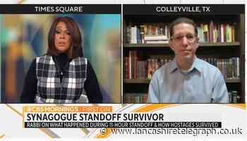 Rabbi threw chair at Blackburn gunman to escape Texas synagogue stand-off