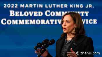 Harris invokes MLK in voting rights push, urges Senate to 'do its job'