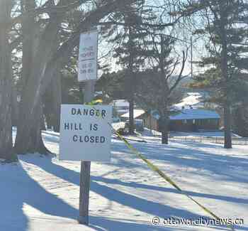Pembroke's popular tobogganing hill still closed, despite major snowfall - CityNews Ottawa