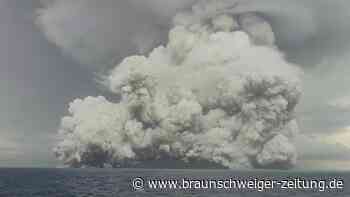 Riesige Aschewolke: Videobilder zeigen heftigen Vulkanausbruch vor Tonga