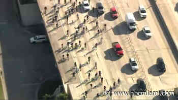 Bicyclists Hit South Florida Streets, I-95 for ‘MLK Rideout'