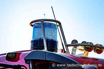 Angebranntes Essen ruft in Zell die Feuerwehr auf den Plan - Zell im Wiesental - Badische Zeitung