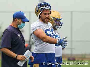 Gray sticks with hometown Blue and Gold - Wetaskiwin Times Advertiser