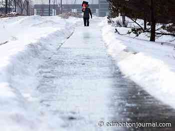 'I am equally frustrated': Edmonton mayor says city has to do better to combat icy streets, sidewalks - Edmonton Journal