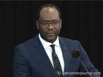 NDP calls for Justice Minister Kaycee Madu to resign after reports he called Edmonton police chief over distracted driving ticket
