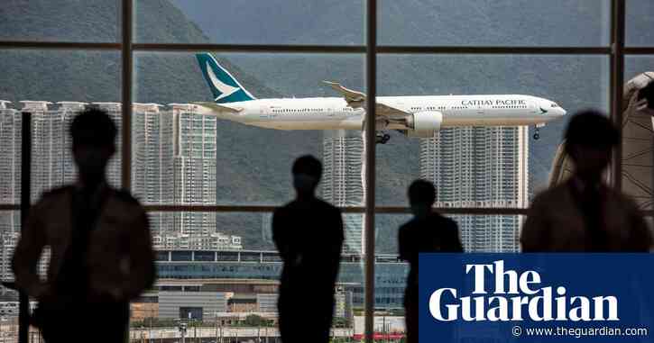Hong Kong police arrest two Cathay flight attendants accused of Covid rule breach